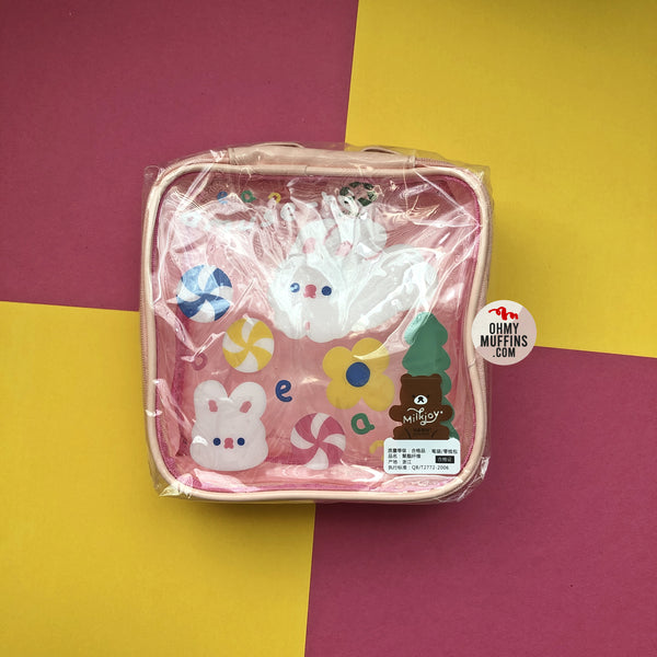 Forest [Rabbit] Square Pouch By MilkjoyForest [Rabbit] Square Pouch By Milkjoy