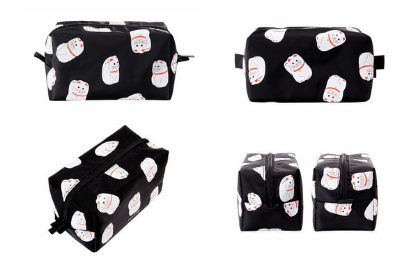 Fortune Cat Tokyo Box Pouch By Kiitos Life