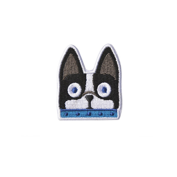 French Bulldog Embroidery Brooch By Mark The Universe