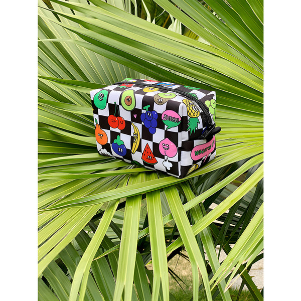 Fruits [Black] Box Pouch By Kiitos Life