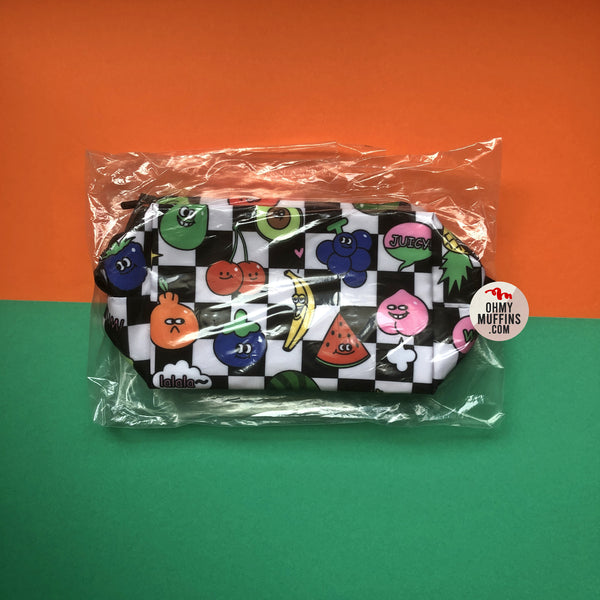 Fruits [Black] Box Pouch By Kiitos Life