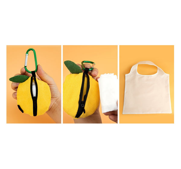Fruit [ Carrot ] Shopping Reusable Bag Key Chain