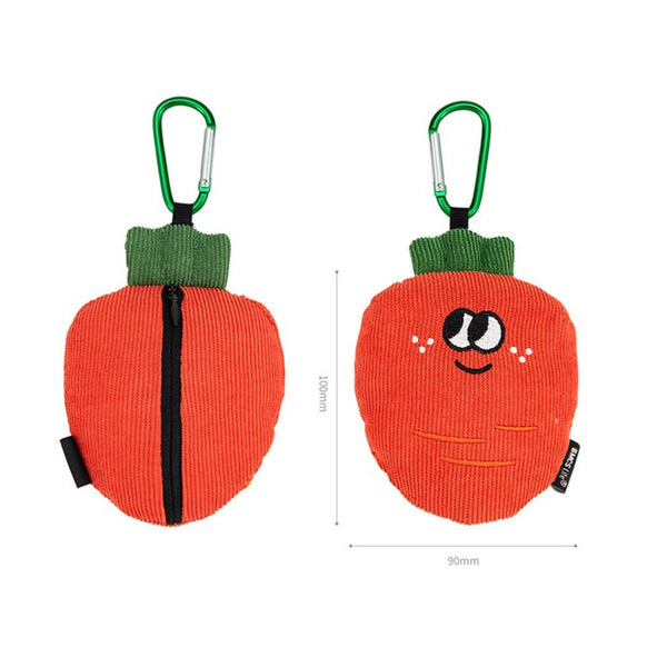 Fruit [ Carrot ] Shopping Reusable Bag Key Chain