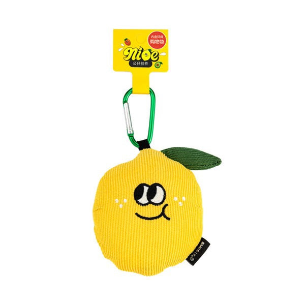 Fruit [ Lemon ] Shopping Reusable Bag Key Chain