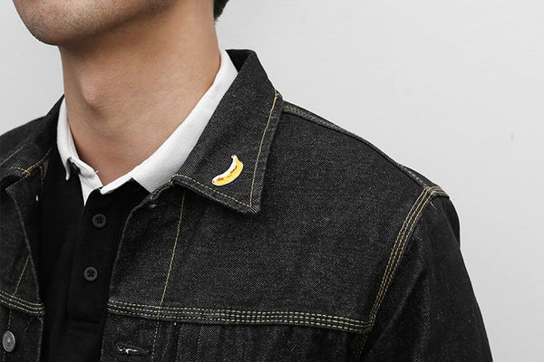 Fruit [Banana] Embroidered Sticker Patch
