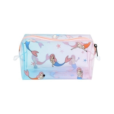 Fun At The Sea Mermaid Transparent Pouch By Kiitos Life