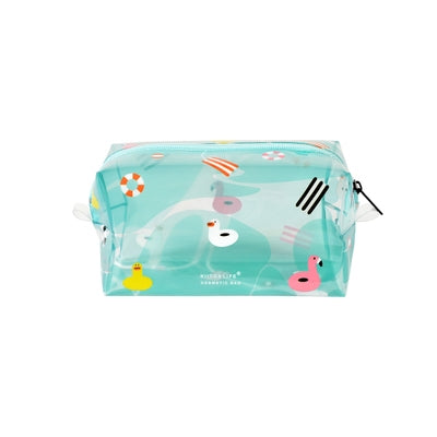 Fun At The Sea Swimming Ring Transparent Pouch By Kiitos Life