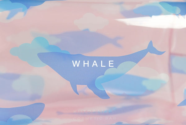 Fun At The Sea Whale Transparent Pouch By Kiitos Life