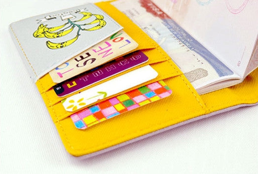 Quirky [Yellow] Passport Cover By Bentoy