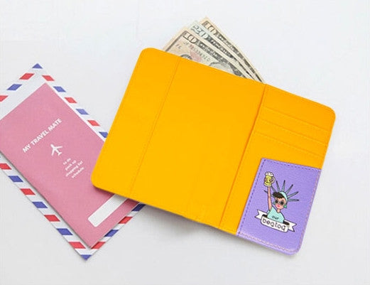 Quirky [Yellow] Passport Cover By Bentoy