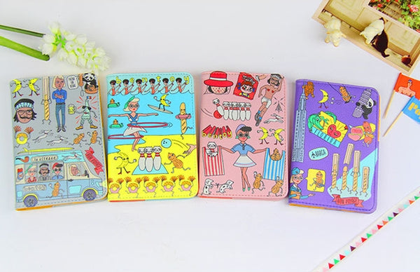 Quirky [Yellow] Passport Cover By Bentoy