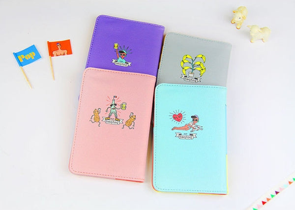Quirky [Yellow] Passport Cover By Bentoy