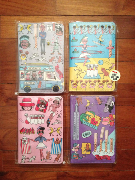 Quirky [Yellow] Passport Cover By Bentoy
