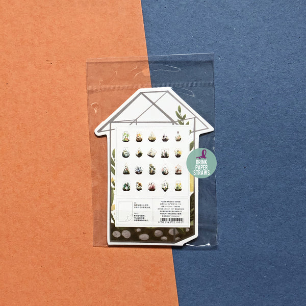 Garden The Greenhouse Girl Sticker Pack
