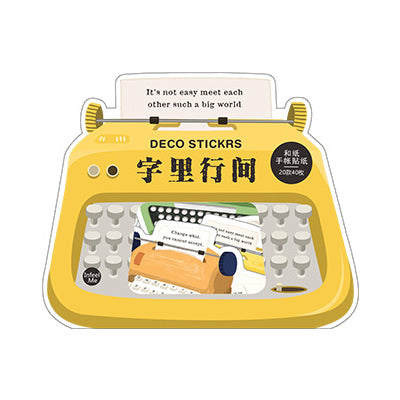 Garden Typewriter Sticker Pack