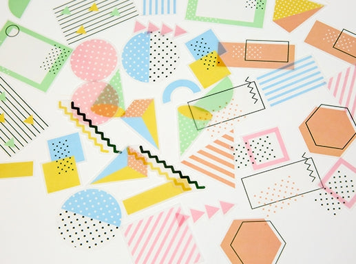 Elegant Geometry Sticker Pack