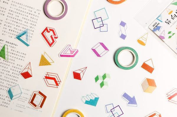 Pattern [Geometry Space] Deco Stickers Pack