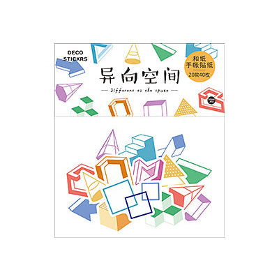 Pattern [Geometry Space] Deco Stickers Pack