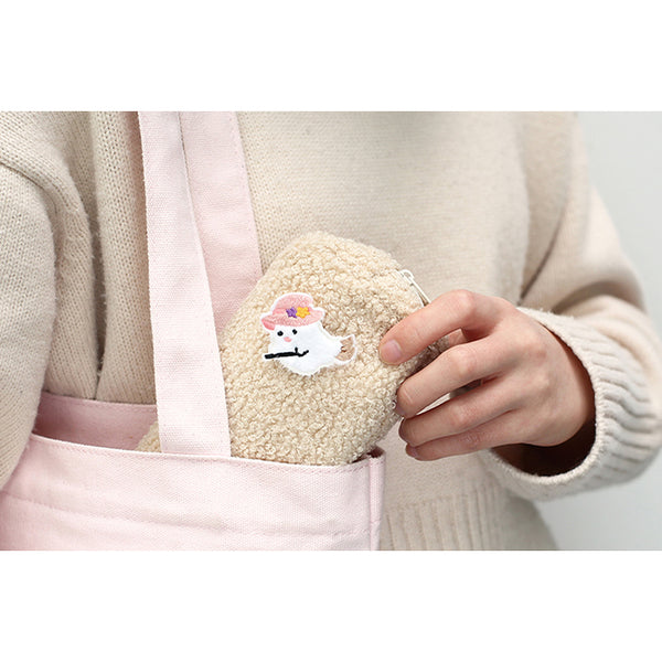 Ghost [Broomstick] Brooch By Cardlover