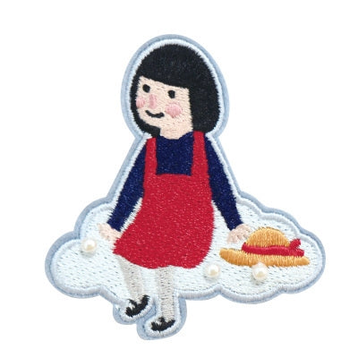 Girl Brooch S2 Girl On Cloud By U-Pick