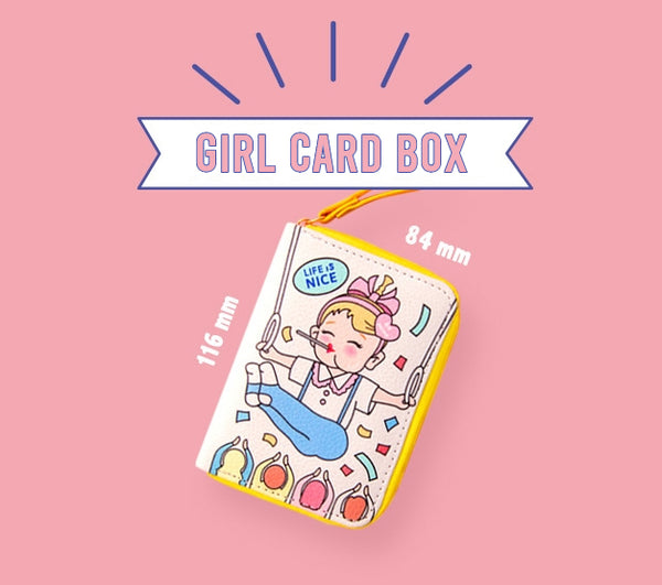 Girl [Gym Girl] Card Box By Bentoy