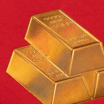 Gold Foil [Fortune Cat] Red Packets By U-Pick