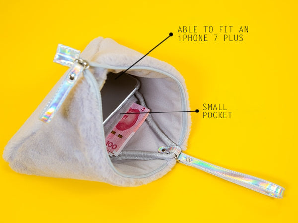 Red Nose [Pink] Triangle Pouch By Bentoy