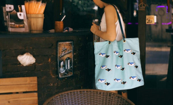 Swimming Animals Tote Bag by HAMO - OUT OF PRODUCTION