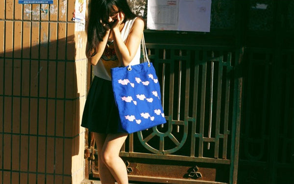 Swimming Animals Tote Bag by HAMO - OUT OF PRODUCTION