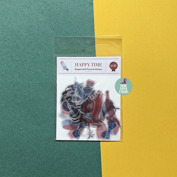 Elegant Happy Time Sticker Pack