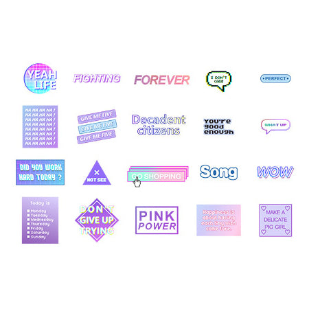 Harajuku Fighting Sticker Pack