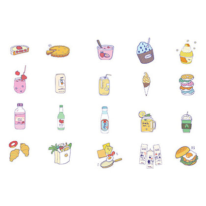 Harajuku Food Sticker Pack