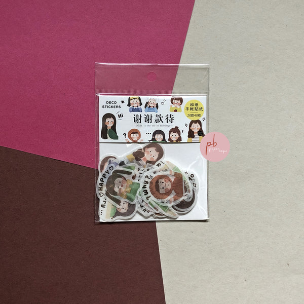 Harajuku Thank You Sticker Pack