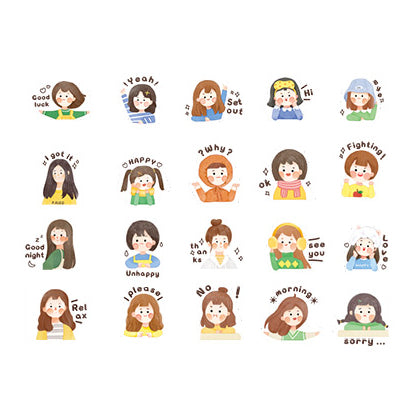 Harajuku Thank You Sticker Pack