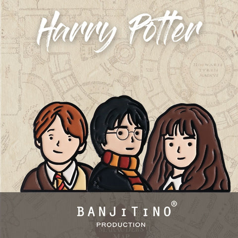 Harry Potter | Hermione Granger | Ron Weasley Pin By BANJiTiNO