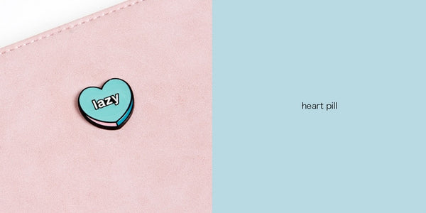 Moment [Heart Pill] Flat Case Pouch By Kiitos Life
