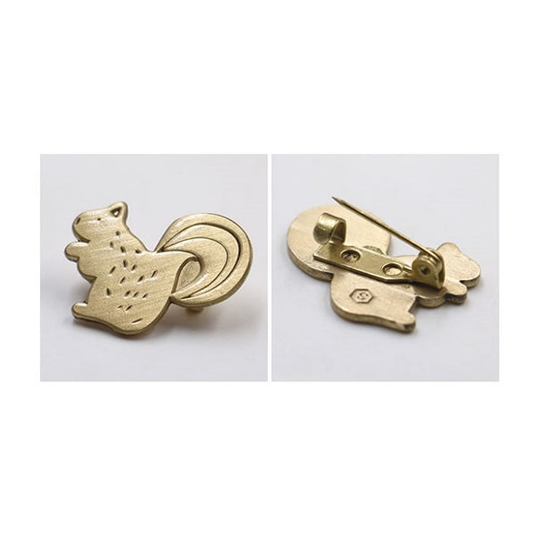 Hey Jude [Planet] Brass Pin By U-Pick X Somehow