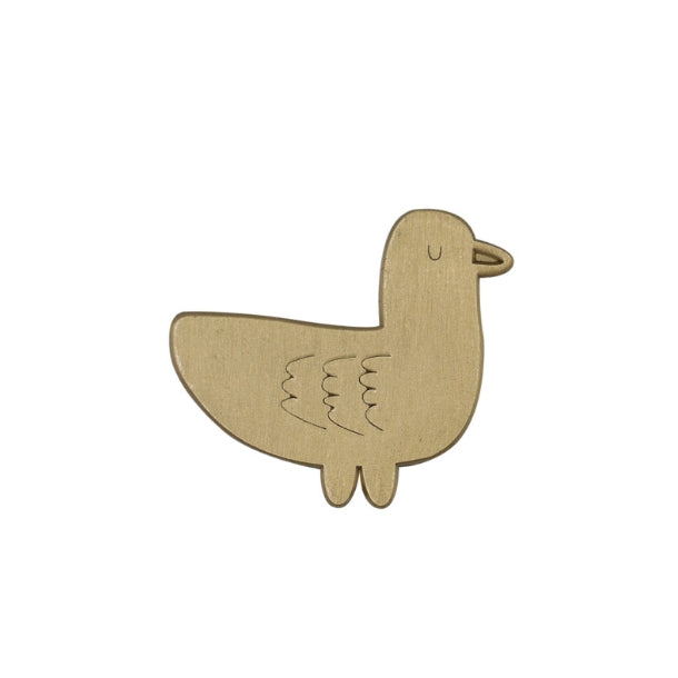 Hey Jude Duck Brass Pin By U-Pick X Somehow