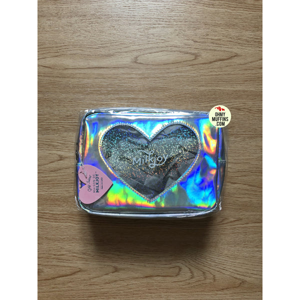 My Sparkle Heart [Holographic] Box Pouch By Milkjoy