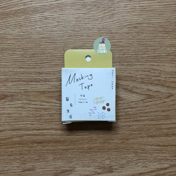 Impression Washi Tape