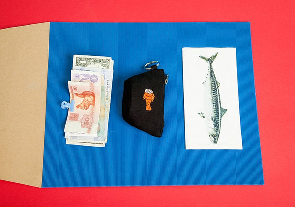 Half Fish Coin Pouch By YIZI