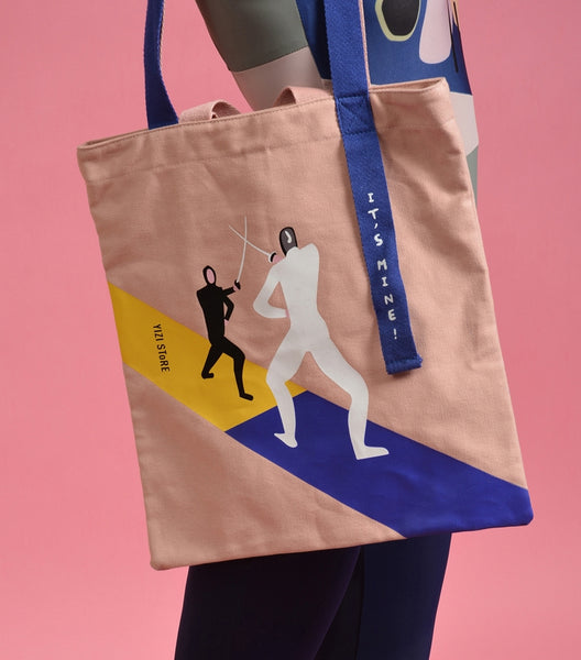 Fencing It's Mine Tote Bag By YIZI