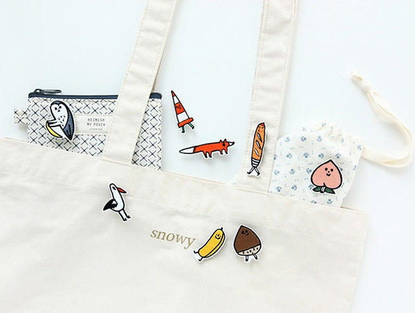 Stitch [Fox] Brooch by Jam Jam