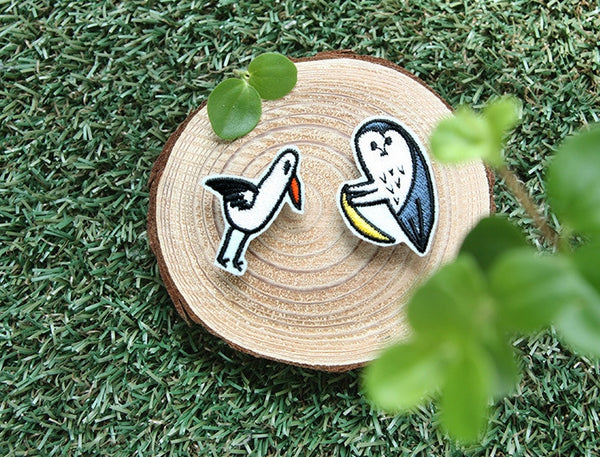 Stitch [Albatross] Brooch by Jam Jam