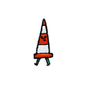 Stitch Cone Brooch by Jam Jam