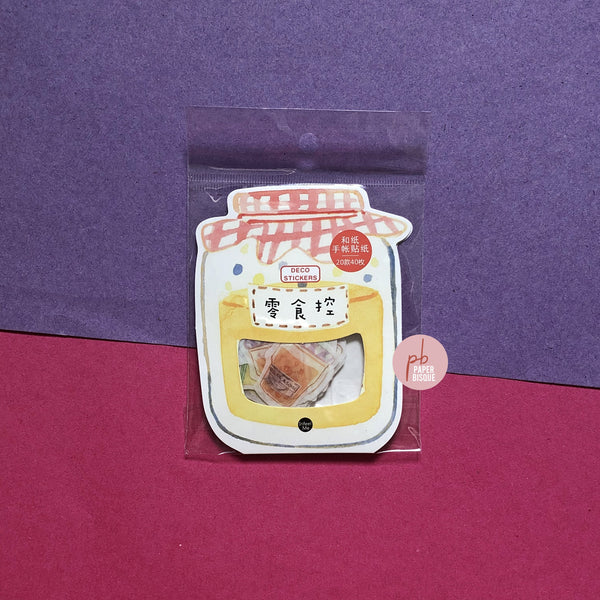 Japanese Dessert Honey Stickers Pack