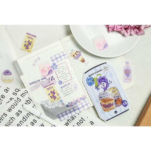 Japanese Dessert [Grape Soda] Stickers Pack