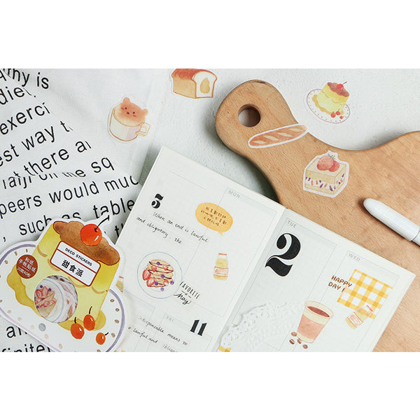 Japanese Dessert [Caramel Pudding] Stickers Pack