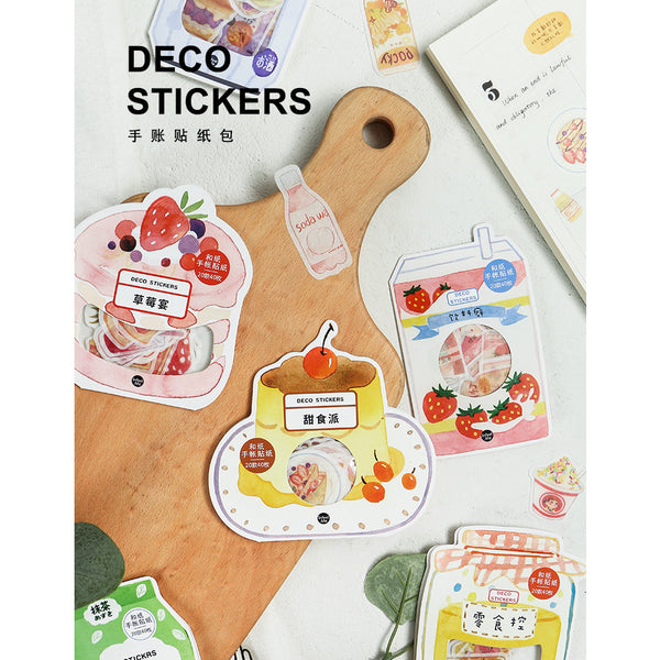 Japanese Dessert [Strawberry Milk] Stickers Pack
