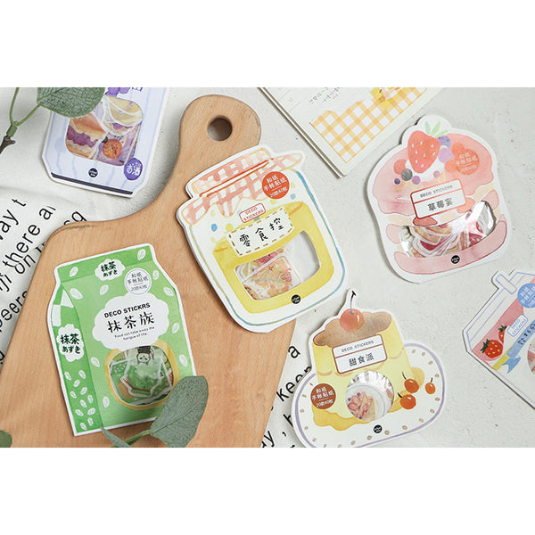 Japanese Dessert [Caramel Pudding] Stickers Pack